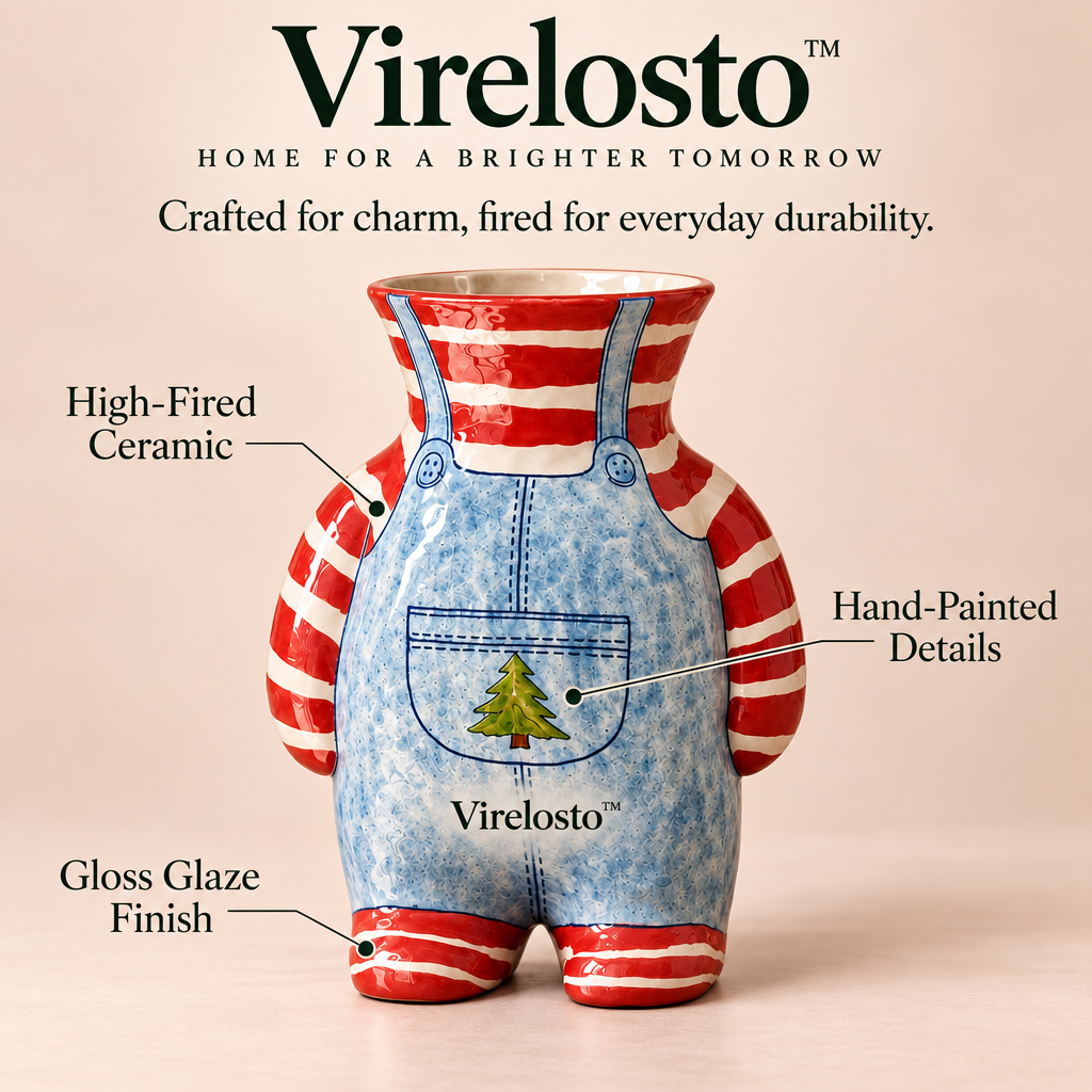 Virelosto™ Garden Pal Ceramic Vase