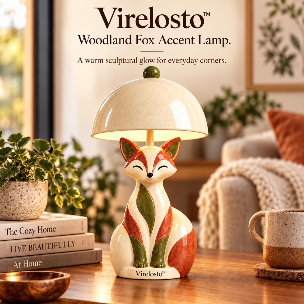 Virelosto™ Woodland Fox Accent Lamp