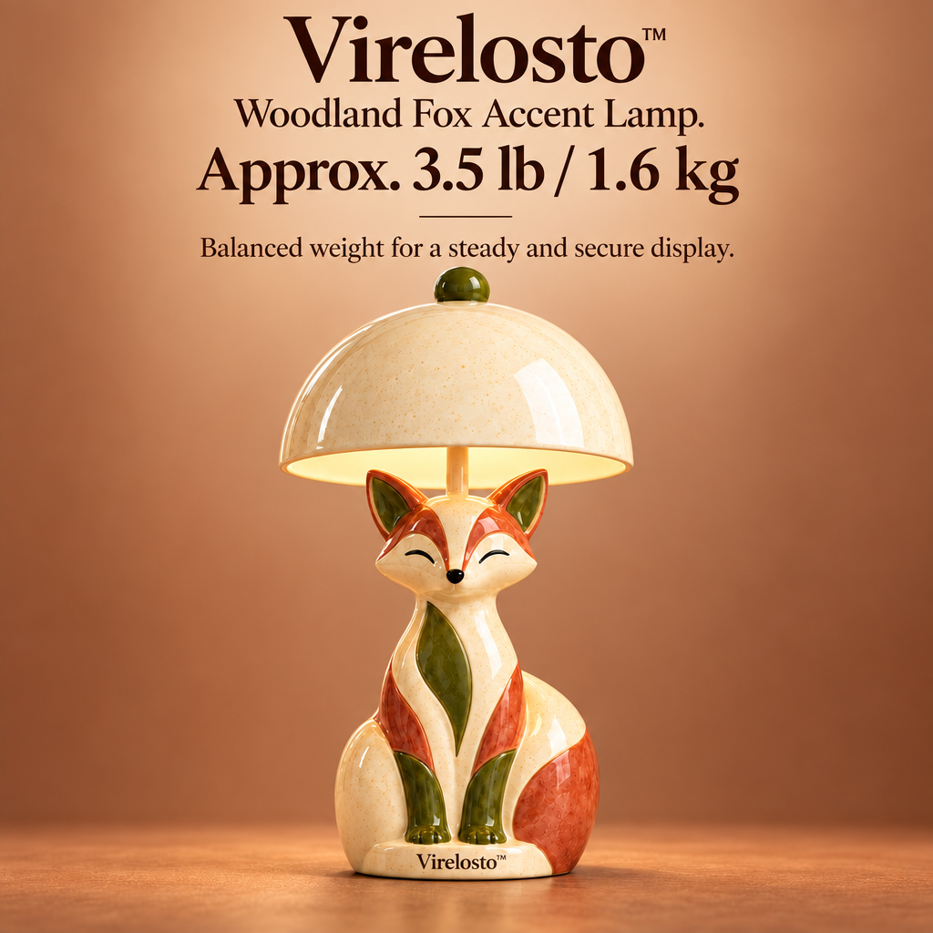 Virelosto™ Woodland Fox Accent Lamp