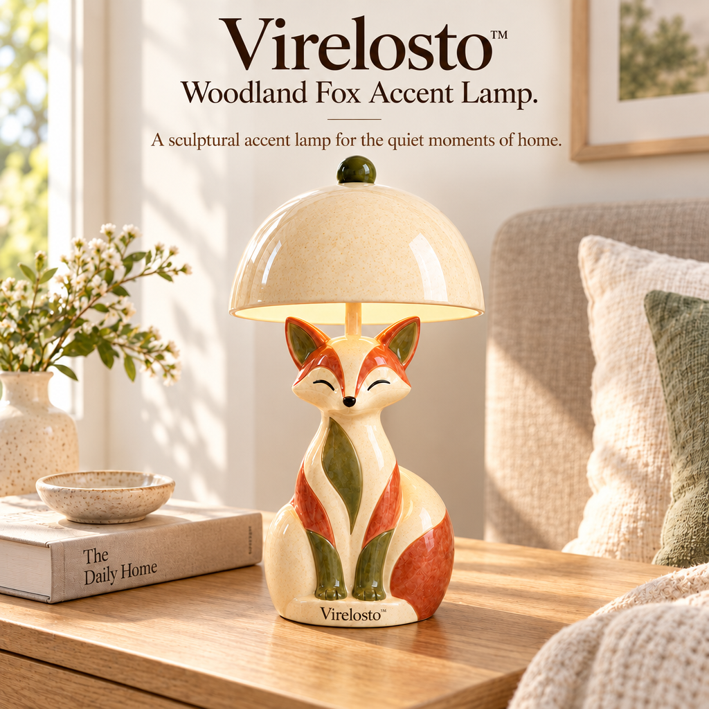 Virelosto™ Woodland Fox Accent Lamp