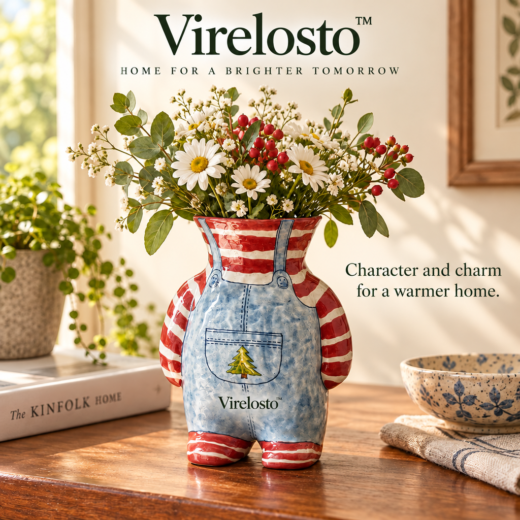 Virelosto™ Garden Pal Ceramic Vase