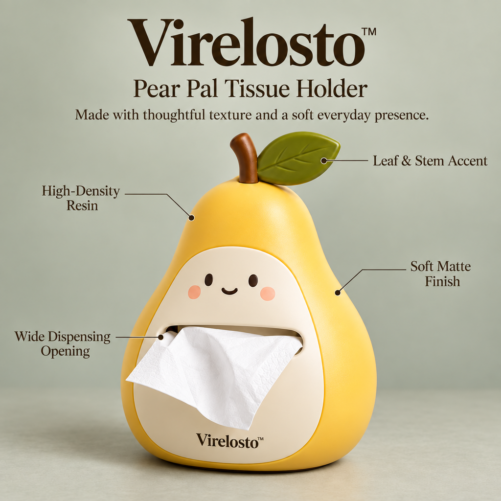 Virelosto™ Pear Pal Tissue Holder