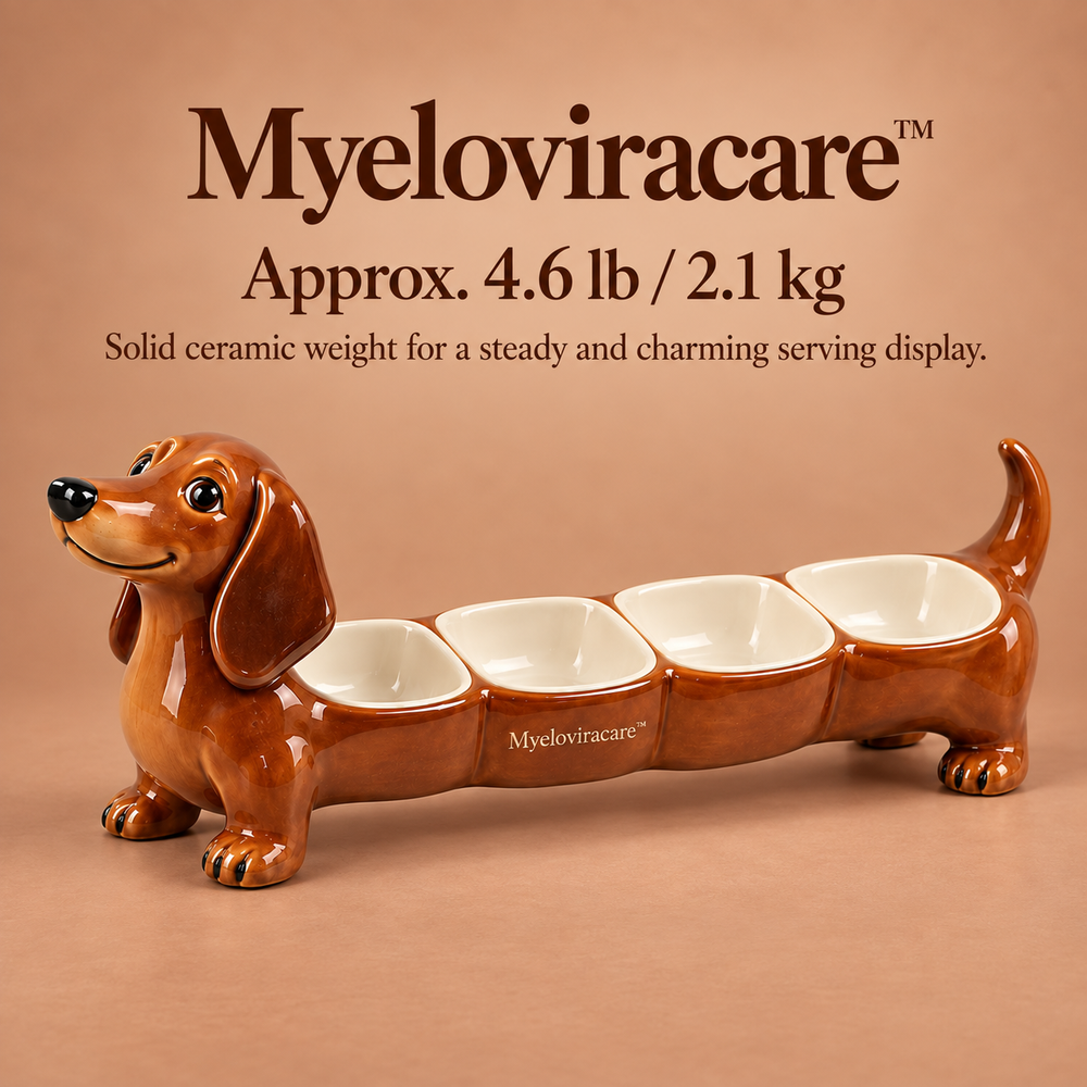 Myeloviracare™ Long Pup Four-Section Serving Tray