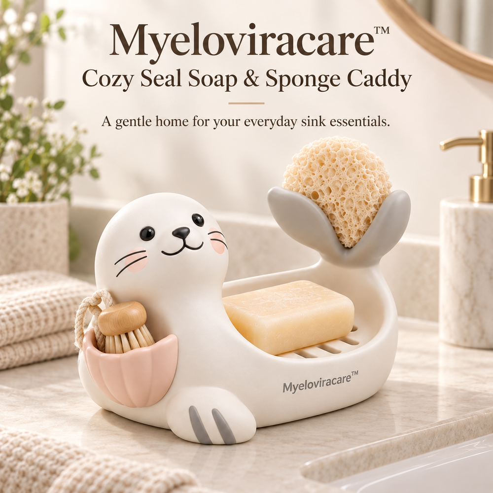 Myeloviracare™ Cozy Seal Soap & Sponge Caddy