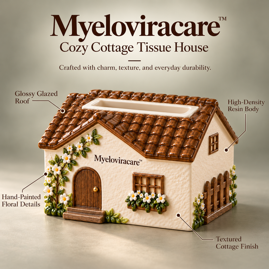 Myeloviracare™ Cozy Cottage Tissue House