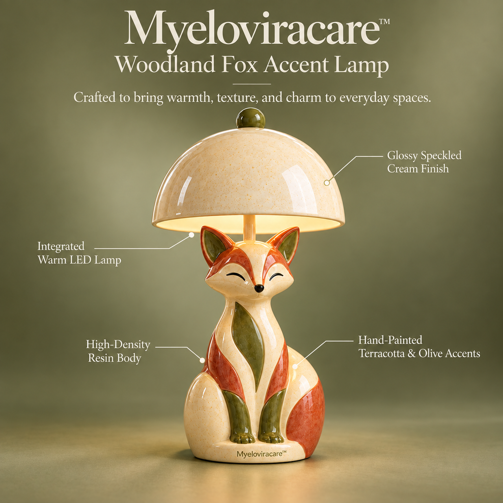 Myeloviracare™ Woodland Fox Accent Lamp