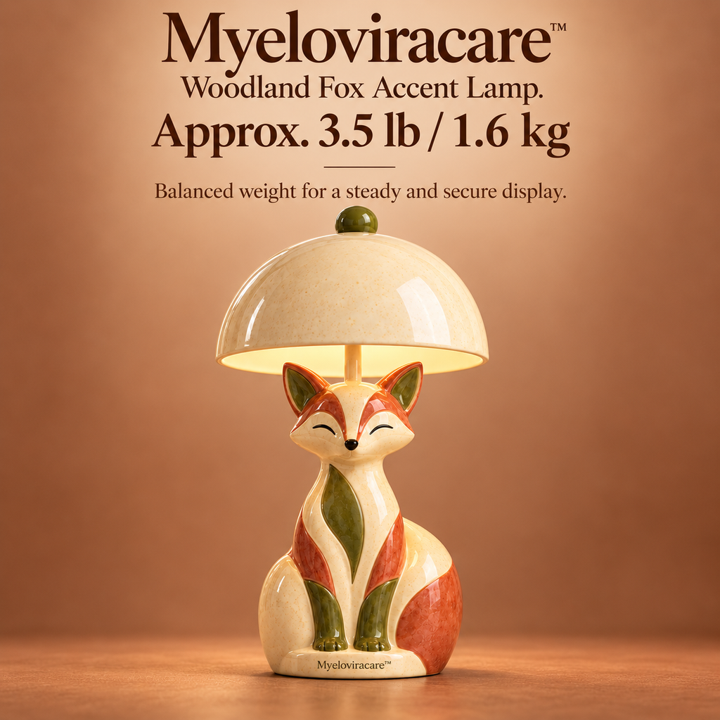 Myeloviracare™ Woodland Fox Accent Lamp