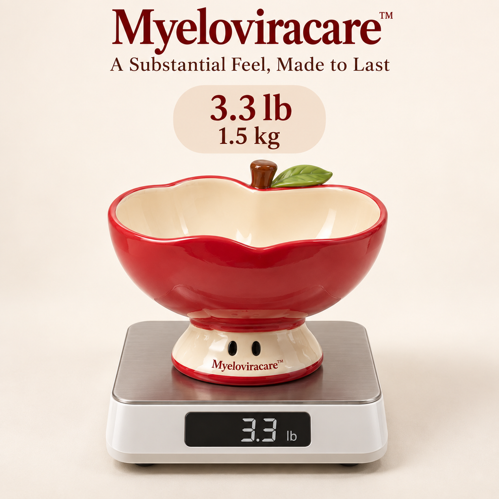 Myeloviracare™ Apple Bloom Pedestal Catchall Bowl