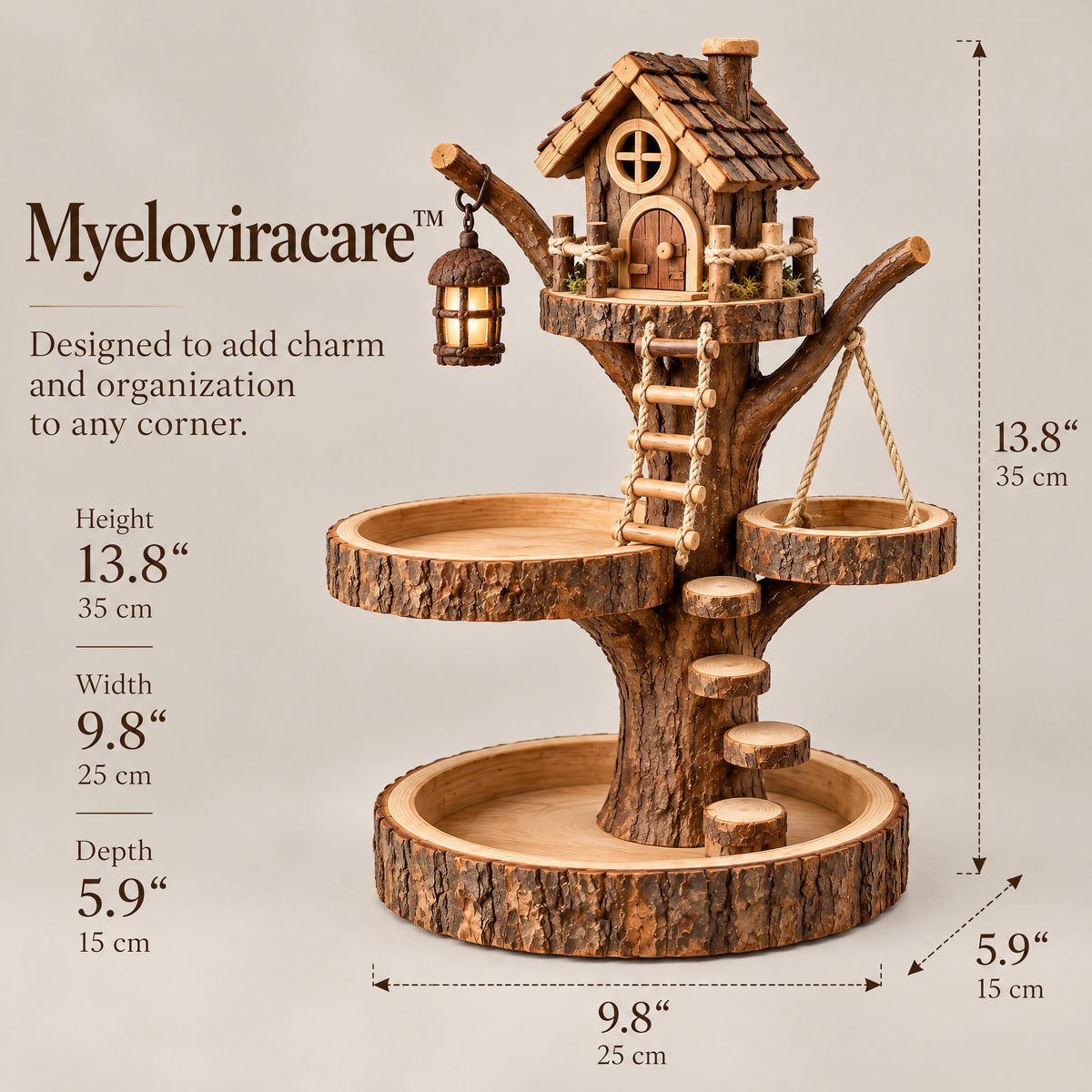 Myeloviracare™ Enchanted Forest Treehouse Organizer