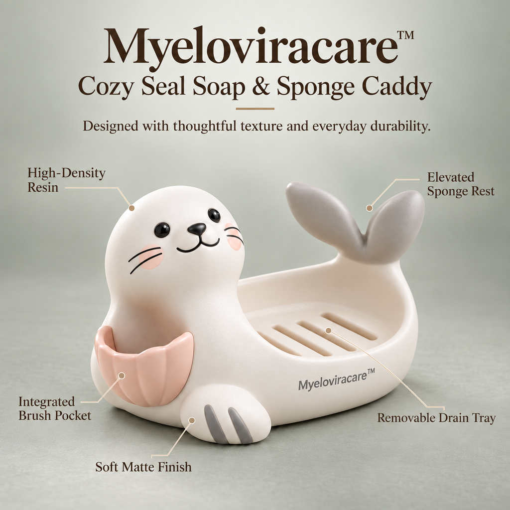 Myeloviracare™ Cozy Seal Soap & Sponge Caddy