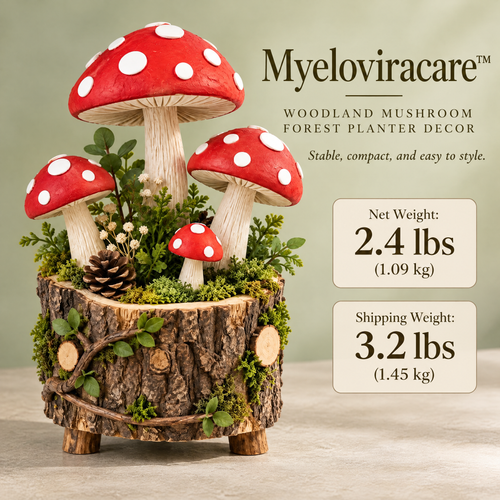 Myeloviracare™ Woodland Mushroom Forest Planter Decor