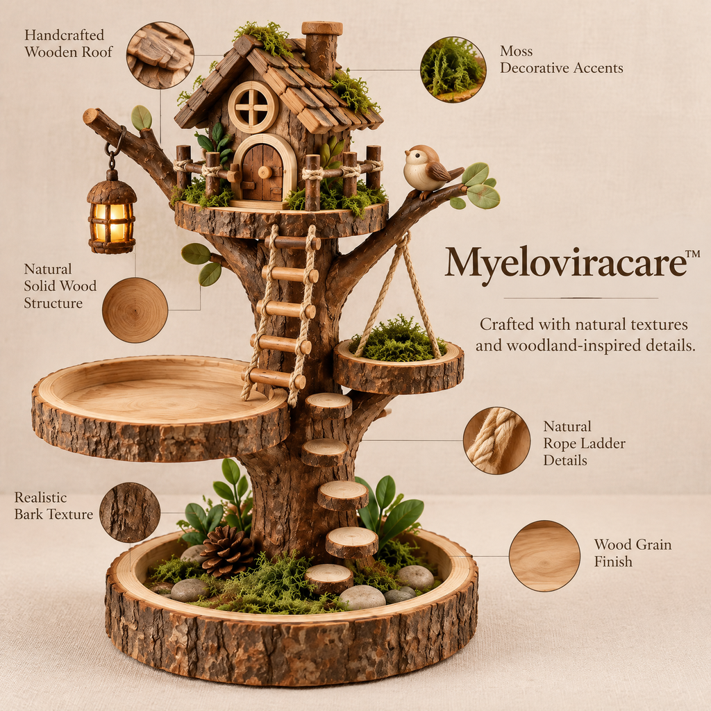 Myeloviracare™ Enchanted Forest Treehouse Organizer