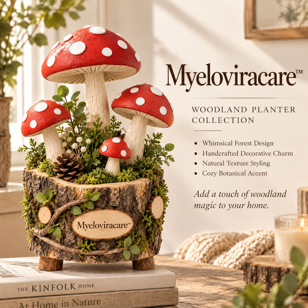 Myeloviracare™ Woodland Mushroom Forest Planter Decor