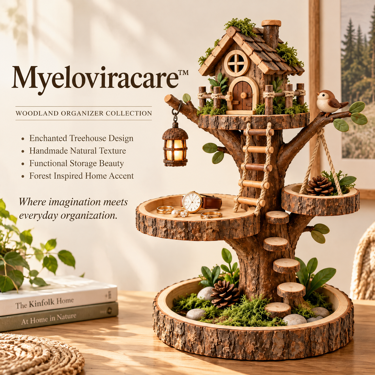 Myeloviracare™ Enchanted Forest Treehouse Organizer