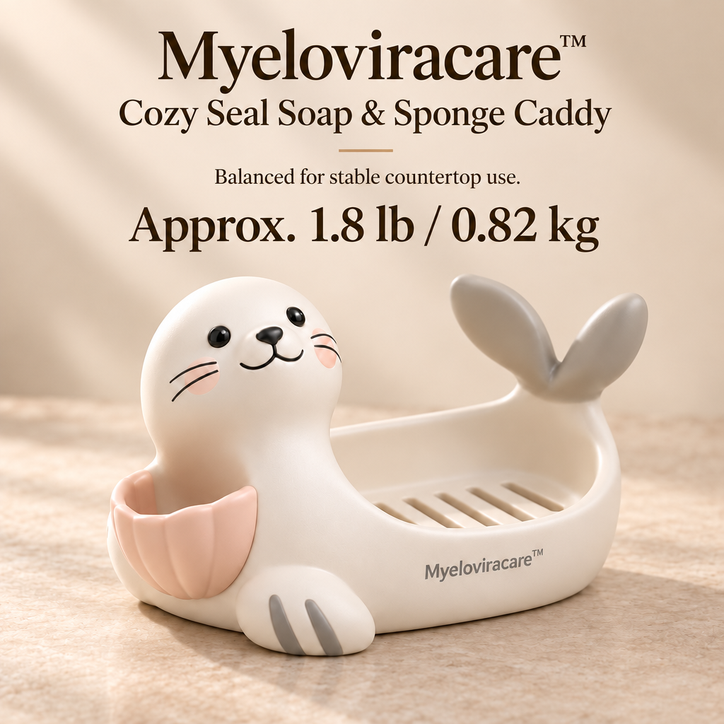 Myeloviracare™ Cozy Seal Soap & Sponge Caddy